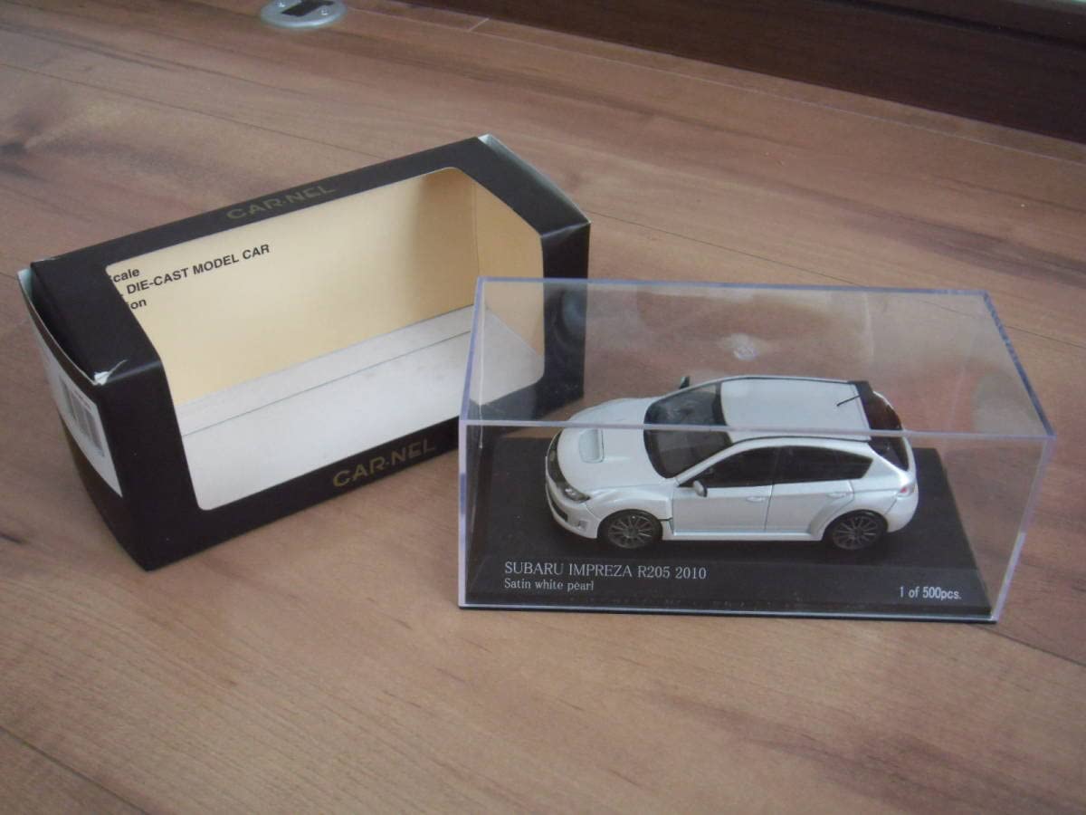 Amazon | カーネル スバル インプレッサ ミニカー 白 ホワイト 2010